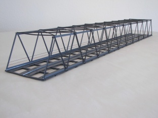 Hack K99-2 Kastenbr�cke 99 cm 2-gleisig H0