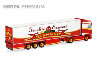 Herpa 962865 Herpa Premium: Scania CS 20 Niedrigdach K�hlkoffer-Sattelzug 