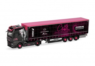 Herpa 322003 MAN TGX GX Gardinenplanen-Sattelzug 