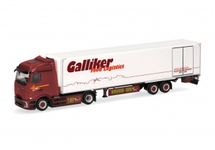 Herpa 321952 Mercedes-Benz eActros 600 Bigspace K�hlkoffer-Sattelzug 
