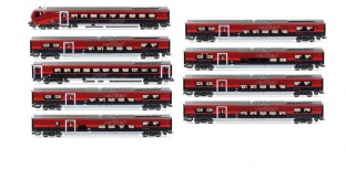 J�gerndorfer 9-teilige Railjet 2 � Garnitur der �BB Ep VI Sound H0