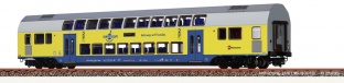 Brawa 64547 Doppelstock-Mittelwagen 2. Kl. Metronom (RE 3 Hamburg Hbf) N-Spur