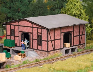 Busch 1896 G�terschuppen H0