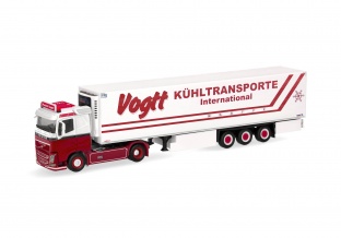 Herpa 321990 Volvo FH Flachdach 2013 K�hlkoffer-Sattelzug 