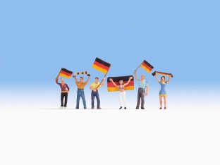 NOCH 15966 Deutsche Fans H0