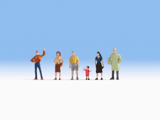 NOCH 18100 NOCH Hobby-Figuren: Passanten H0