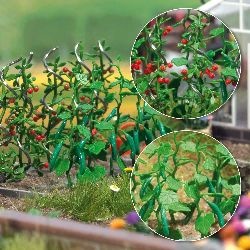 BUSCH 1214 Gurken und Tomaten H0
