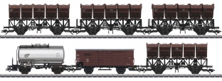M�rklin 46351 Muldenkippwagen-Set 2 (6 Wagen) Spur H0