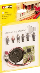 NOCH 12800 Auf dem Bahnsteig - Sound-Szene - H0