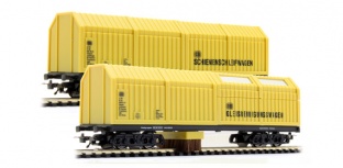 LUX 9631 Gleisstaubsaugerwagen + Schienen- und Oberleitungsschleifwagen (Wagen-Sets) H0