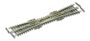 Peco SL-E380F Einfache Kreuzungsweiche N - Spur