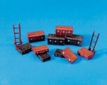 Peco 5062 Koffer & Sackwagen H0