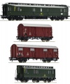 Roco 76036 - 4-tlg. Set: Postzug, DB H0