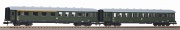 Piko 40628 2er Set Sch�rzeneilzugwagen 1./2. Klasse + 2. Klasse DR III N-Spur