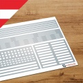 mobax AU-W-03-N Linien-Set #2 wei� (AU) N-Spur