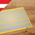 mobax AU-G-02-N Linien-Set #1 Freiland gelb (AU) N-Spur