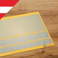 mobax AU-G-01-N Linien-Set #1 Ortsgebiet gelb (AU) N-Spur