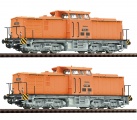 Roco 7390011 2-tlg Set: Diesellokomotiven 111 018-8 und 111 019-6, DR Sound TT-Spur