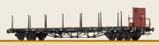 Brawa 50653 Drehgestellflachwagen SSlu DR H0