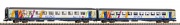 Piko 94509 2er Set Corailwagen ALSACE 1. + 2. Klasse SNCF VI N-Spur