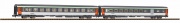 Piko 94506 2er Set Abteilwagen 2 Kl. + 2 Kl. Gep�ckabteilwagen SNCF IV/V N-Spur