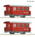 Roco 6240003 2-tlg. Set: Schmalspur-Personenwagen, Zillertalbahn H0e