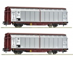 Roco 6600111 2-tlg. Set: Schiebewandwagen, DB H0