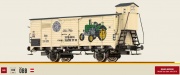 Brawa 49073 Gedeckter Güterwagen G