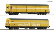 Roco 6600243 2-tlg. Set: Paket-Postwagen, Wascosa H0