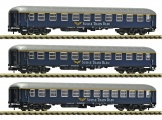 Fleischmann 6260078 3-tlg. Set 1: Schnellzugwagen, Suisse Train Bleu N-Spur
