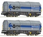 Fleischmann 6660080 2-tlg. Set: Teleskophaubenwagen, VTG N-Spur