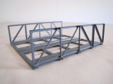 Hack V15-2-64 Vorflutbr�cke gerade 15 cm 2-gleisig H0