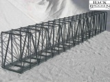 Hack K63R Lange Kastenbr�cke gerade 63 cm 1-gleisig H0