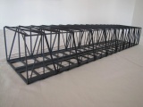 Hack K63R-2 Lange Kastenbr�cke gerade 63 cm 2-gleisig H0
