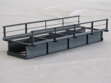 Hack T15 Blechtr�gerbr�cke 15 cm 1-gleisig H0