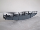 Hack T28 Blechtr�gerbr�cke Fischbauch 28 cm 1-gleisig H0