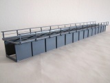 Hack T50 Blechtr�gerbr�cke 50 cm 1-gleisig H0