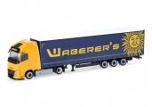Herpa 321808 Volvo FH Aero Globetrotter XL Lowlinergardinenplanen-Sattelzug 
