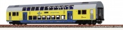 Brawa 64547 Doppelstock-Mittelwagen 2. Kl. Metronom (RE 3 Hamburg Hbf) N-Spur