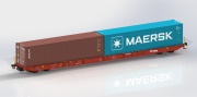 Igra 96010114 Sggnss Rail Cargo / Nacco Maersk + Tex H0