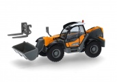 Herpa 322133 Liebherr Teleskoplader T60-9S, kommunalorange 1:87