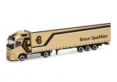 Herpa 322195  Volvo FH Aero GL XL Jumbogardinenplanen-Sattelzug 