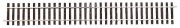 Tillig 85124 G 2 - Gerades Gleis (Nenngr��e H0)  L�nge 114 mm
